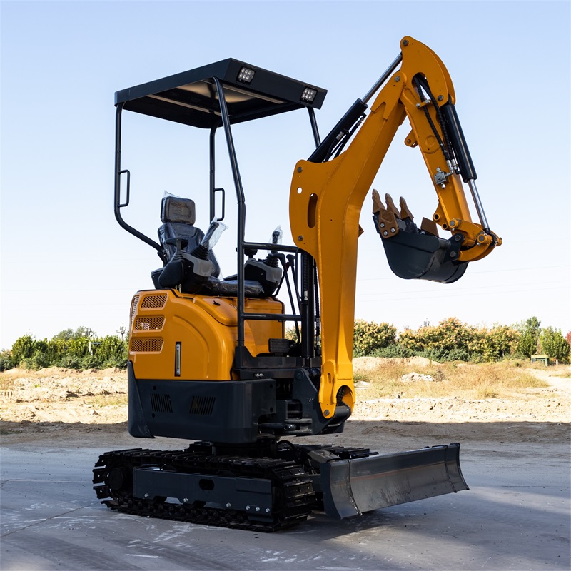 Construction and maintenance of mini excavators