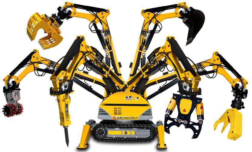 One Machine with Thousand Faces - Accessories for Crawler Excavators