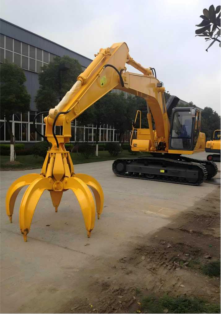 Excavator attachments - The evolution theory of Lotus grab