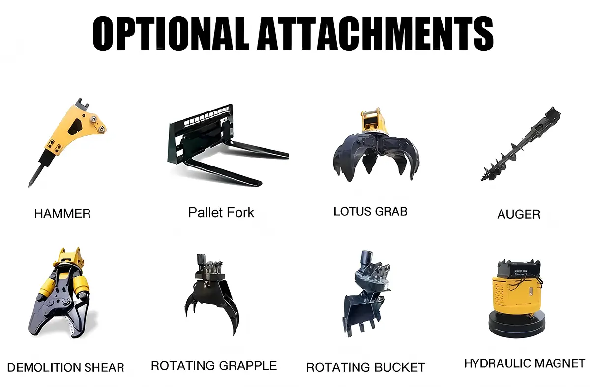 Crawler Excavator Attachments